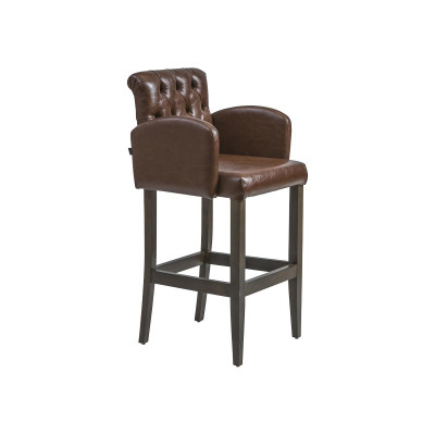 Modern bar stool wooden chair stool bar dining chair luxury furniture