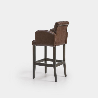 Modern bar stool wooden chair stool bar dining chair luxury furniture