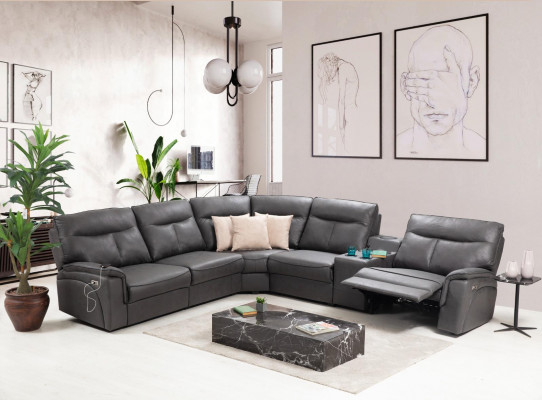 Design corner sofa L-shape sofa couch luxury upholstery furniture modern corner suite new