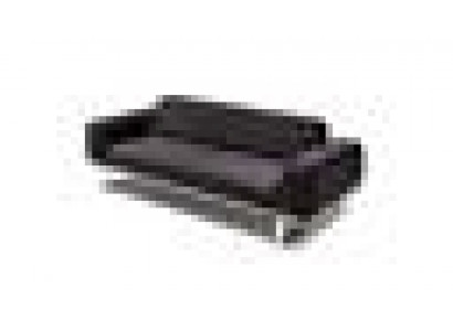 Black Chesterfield Luxury Sofa Modern Couch Stainless Steel Legs New Furniture