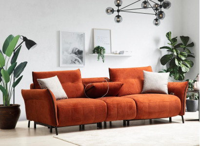 Four-seater sofa couch luxury living room designer modern furniture new
