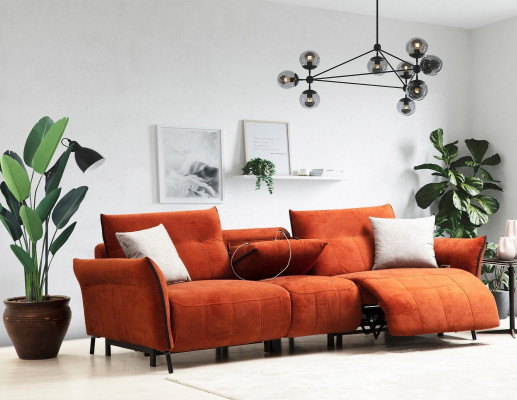 Four-seater sofa couch luxury living room designer modern furniture new