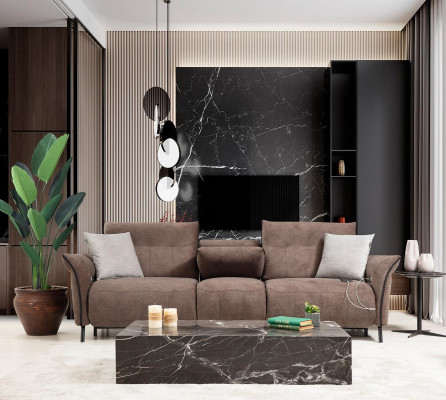 Set living room sofa couch designer modern sofa suite luxury armchair new