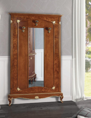 Wall wardrobe stand wood coat rack Italian furniture coat racks wood