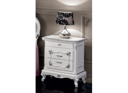 Classic bedside table side table furniture Italian design wood table