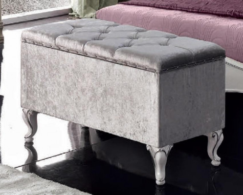 Stool Sofa Pouf Upholstery Side Stool Footstool Ottoman Seat Bench Art Deco New
