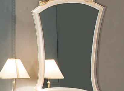 Luxury mirror classic design white mirror furniture styles Elisa new mirror