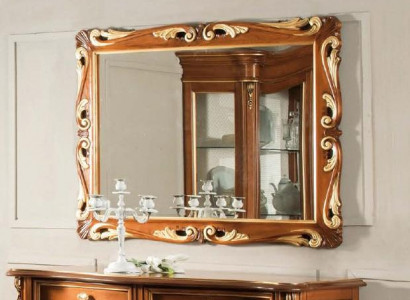Wall Classic Design Mirror Italian Furniture Wall Mirror Wooden Mirror