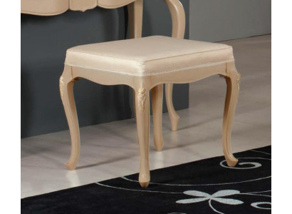 Stool Upholstered Bench Footstool Ottoman Seat Pouf Living Room Designer