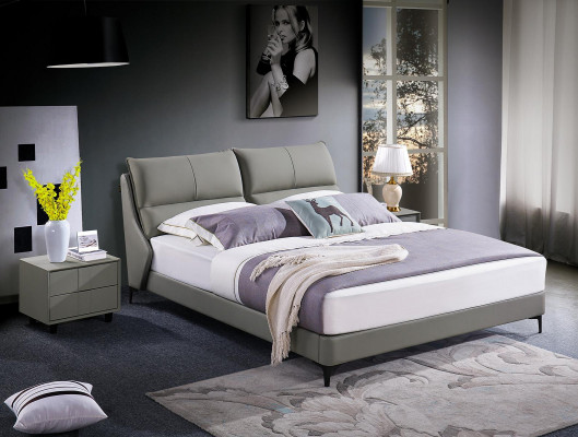 Luxury bedroom furniture bed 2x nightstand set beds hotel furniture 3-piece upholstery