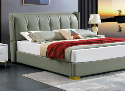 Design bed, 2x nightstand, 3-piece bedroom set, luxury complete ensemble, new