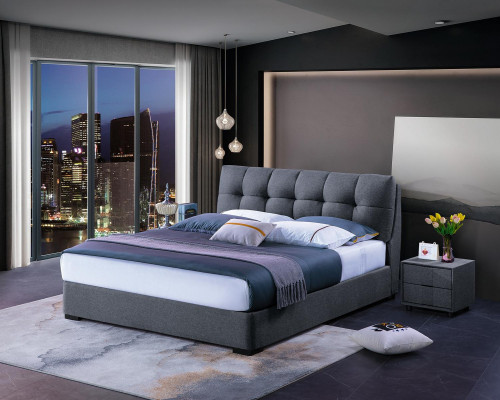 Design beds bedroom sets bed 2x nightstands classic luxury furniture 3-piece set