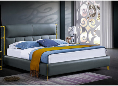 Luxury bed upholstery design double beds hotel marital bedroom textile