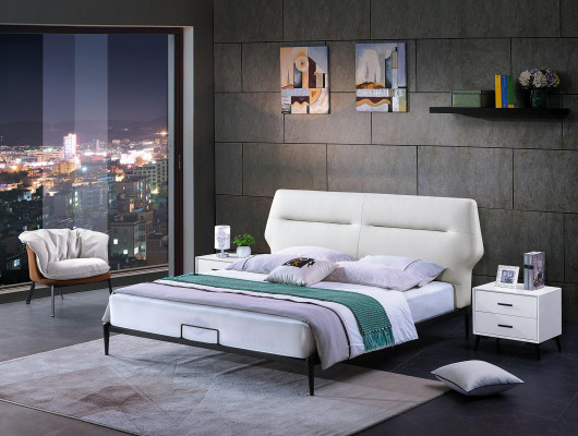 Classic bed double bed wood beds country house style real wood bedroom