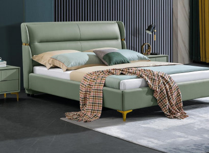 Bed Pillow Design Luxury Double Hotel Beds Sleep Room Luxury Green