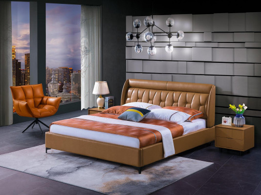 Design bedroom bed wood luxury beds double marriage upholstered furniture 180x200cm