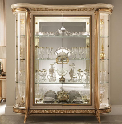 arredoclassic™ Luxury Class Furniture Dining Room Display Cabinet Table Dresser