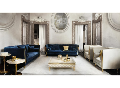Luxury Class 3+2 Italian Furniture Sofa Set Couch Sofa New