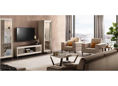 Sofa set 3211 Seat Set Design Sofas Upholstered Couches 4-piece Textile Relax New