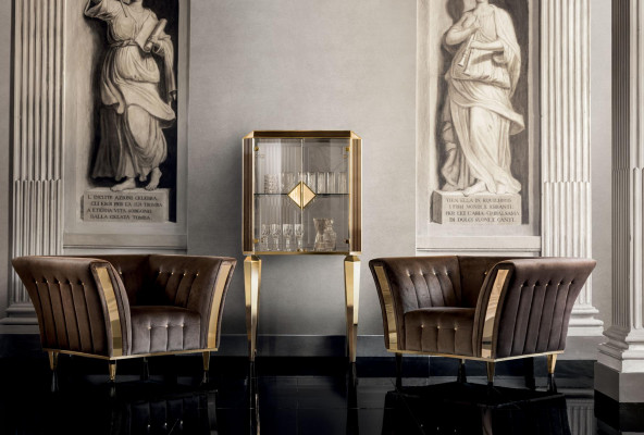 Design Sofa Set 3+1+1 Seater Couch Upholstery Sofa Suite Set Arredoclassic