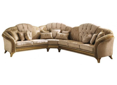 Corner sofa couch upholstery living landscape textile corner sofas set L-shape new