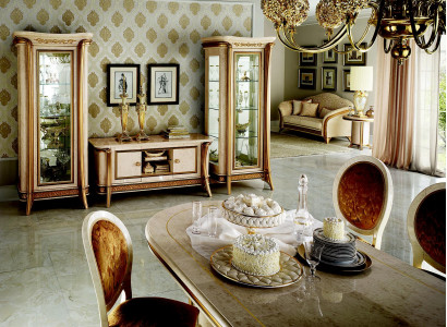 Wall unit cabinet chest of drawers wardrobe sideboard baroque rococo art nouveau