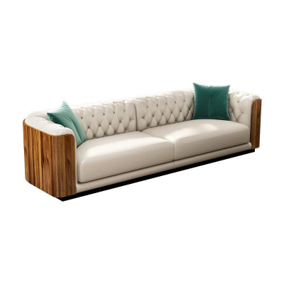 Luxury furniture sofa set couch sofa upholstery designer furniture 4-piece leather