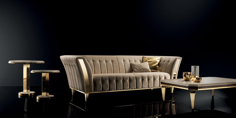 Modern sofa set 3+1 seater sofa couch upholstered suite sofas arredoclassic