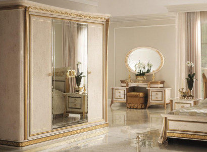 Wardrobe wardrobes mirror furniture living furniture wood Arredoclassic