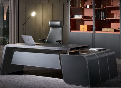 Corner desk workstation office desk designer luxury class furniture