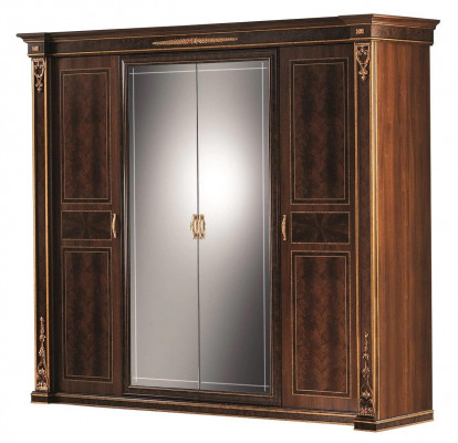 Wardrobe Bedroom Wood Cabinet Modern Style Luxury Wardrobes Classic