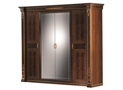 Wardrobe Bedroom Wood Cabinet Modern Style Luxury Wardrobes Classic