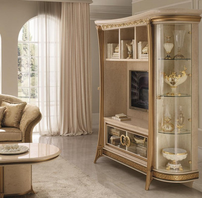 Designer living room TV wall unit media wall TV wall TV cabinet living wall