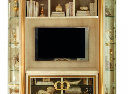 Living room extension media wall TV wall TV cabinet living wall Baroque Rococo