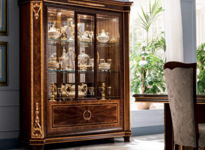 Bookshelf display cabinet cupboard dresser sideboard Baroque Rococo