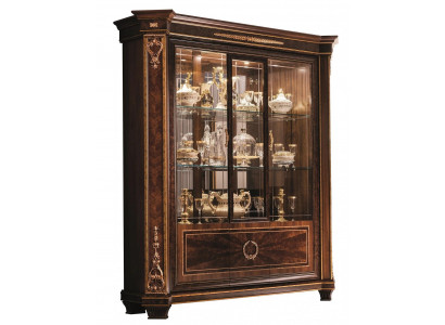 Display cabinet showcase cabinets living room show cabinets design rococo baroque wood new