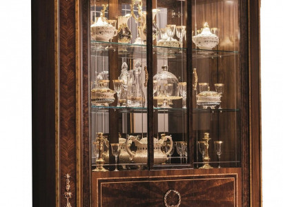 Display cabinet showcase cabinets living room show cabinets design rococo baroque wood new