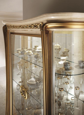 Display cabinets, sideboards, display sideboard, glass cabinet, Italy, arredoclassic