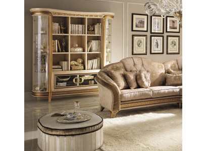 Office bookshelf file cabinet luxury furniture style antique cabinet arredoclassic