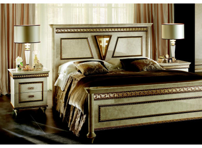 Bed 2x Bedside Table 3-piece Bedroom Set Design Furniture Luxury Modern Beds New