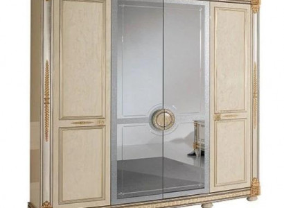 Luxury wardrobe closets high-gloss furniture designer living wood new