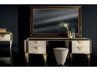 Makeup table mirror + stool dressing table dressing table cosmetics arredoclassic