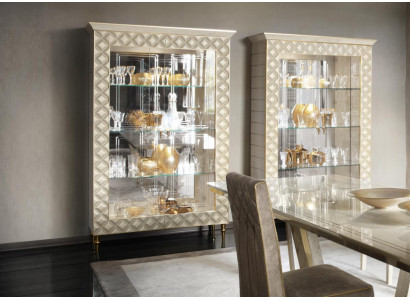 DISPLAY cabinet glass cabinet designer furniture decoration Rococo Baroque Art Nouveau