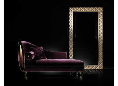 Chaise longue reclining sofa armchair classical baroque rococo art nouveau