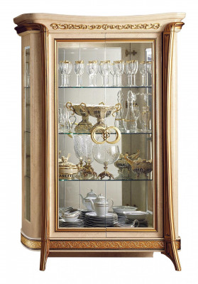 Design furniture wood classical style baroque showcase Italian furniture sideboard
