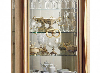 Design furniture wood classical style baroque showcase Italian furniture sideboard