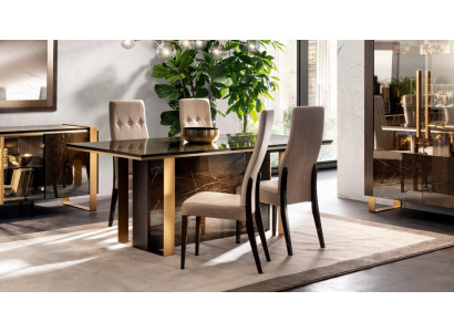 Dining table dining room set dining group classic table 5-piece tables new 4x chairs