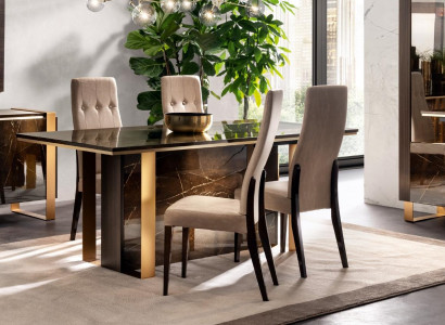 Dining table dining room set dining group classic table 5-piece tables new 4x chairs