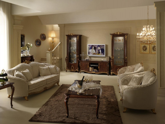 Sofa Couch 2 Seater (without 3+1) Classic Baroque New Sofas 2-seater Designer Furniture