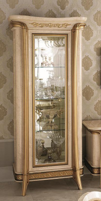 SHOWCASE Cabinet Glass Cabinet Designer Furniture Baroque Rococo Art Nouveau